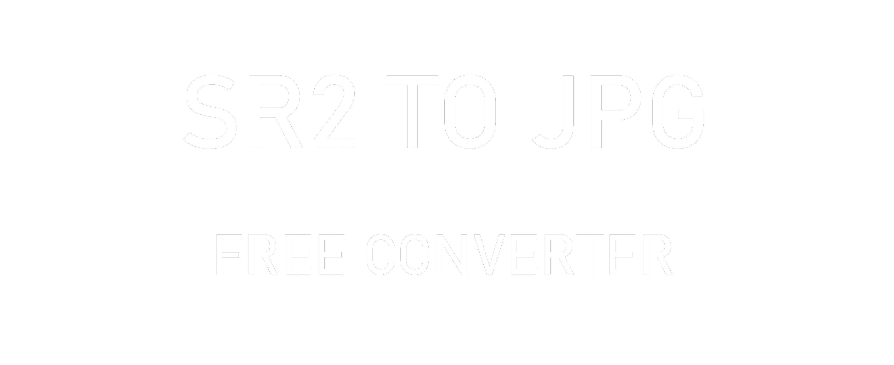 SR2 to JPG